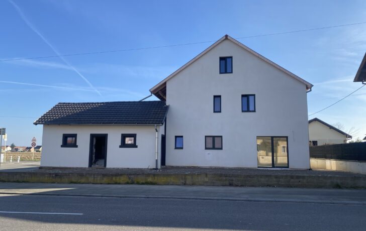 UNGERSHEIM, T4 jumelée de 105 m2 – Jardin 200 m2