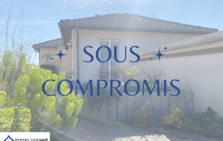 DIETWILLER, COQUETTE MAISON DE PLAIN-PIED de 86 m2 jardin pa