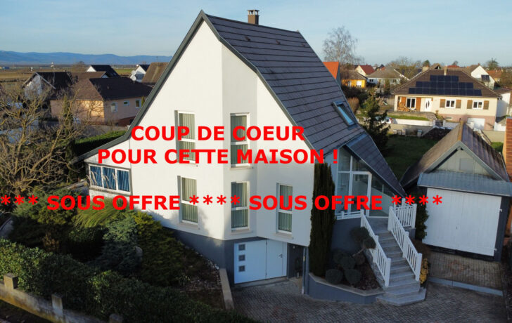 MAISON CONTEMPORAINE T5 LUMINEUSE de 122 m2 + VERANDA