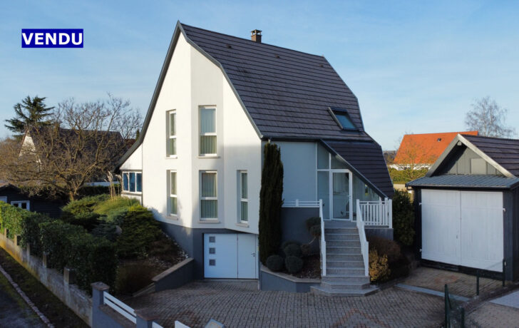 MAISON CONTEMPORAINE T5 LUMINEUSE de 122 m2 + VERANDA