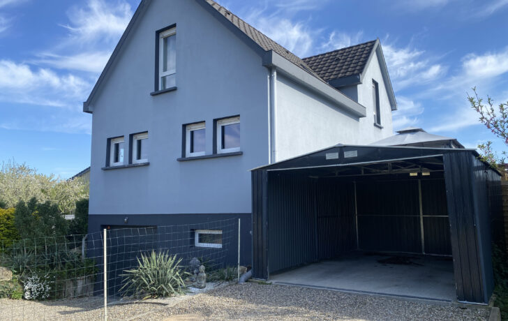 MAISON de 96 m2 sur terrain paysagé de 326 m2
